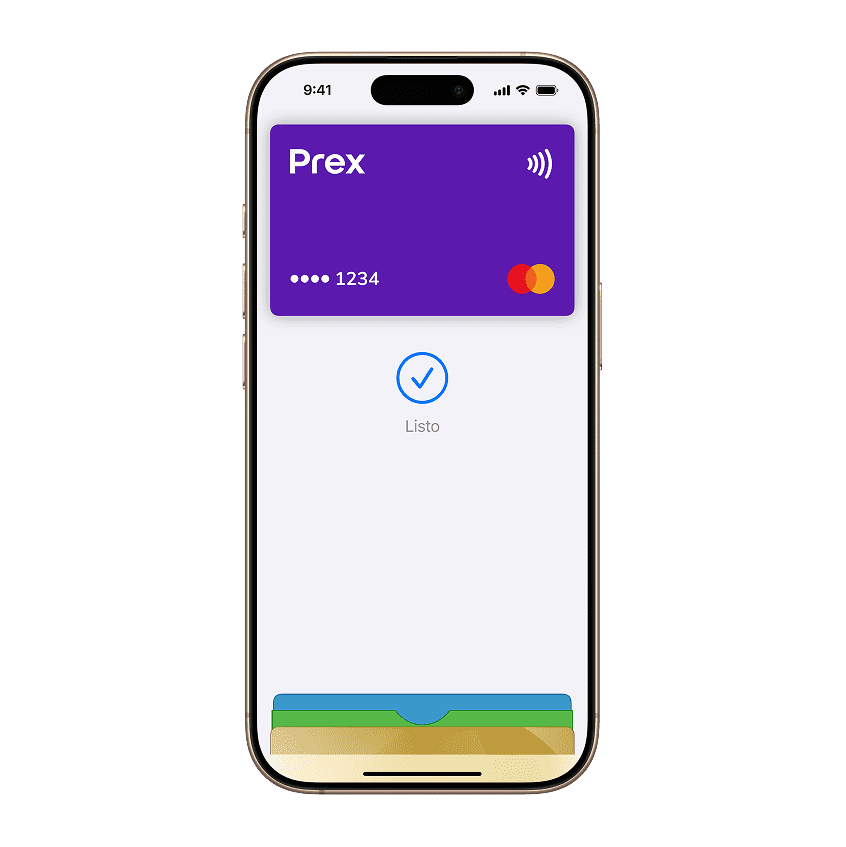 Agregá la tarjeta en segundos desde Apple Wallet